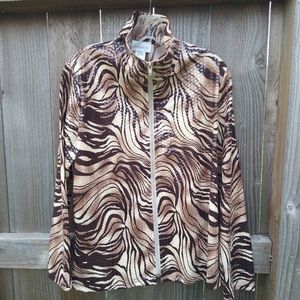Y2K Animal Print Light Jacket
